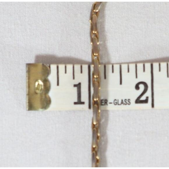 Mixed Metal Tone Necklace Long Link Chain Opera Length - Picture 6 of 6